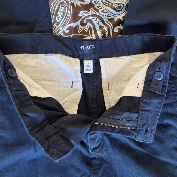 Bundle School Uniform Boys The Children’s Place Pants Navy 14 - Picture 7 of 8